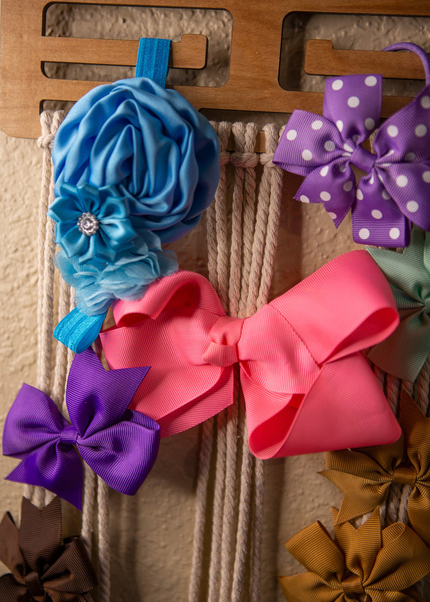 Personalized Hair Bow Holder – Malone Custom Designs