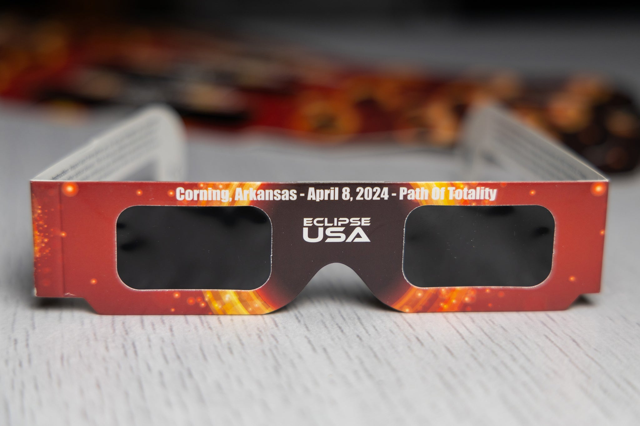 Solar Eclipse Glasses 2024 Corning, Arkansas Malone Custom Designs