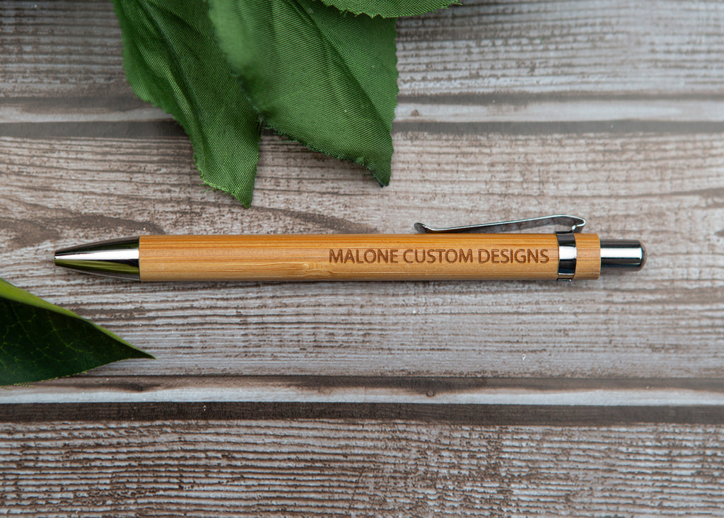 Classic Wood Laser Engraved Pen