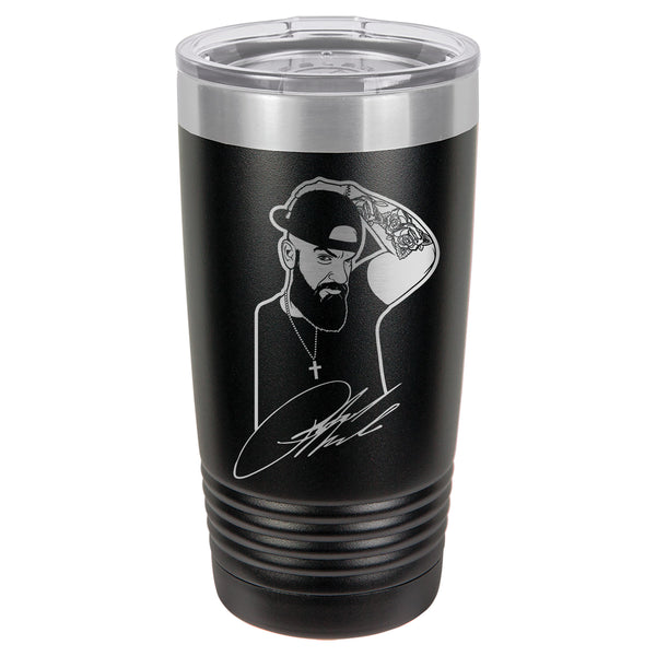 Rich Malone Custom Engraved Stainless Steel Tumbler