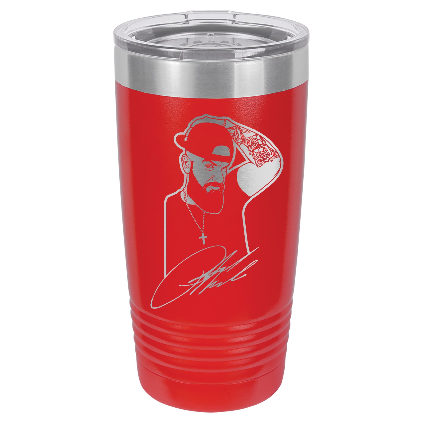 Rich Malone Custom Engraved Stainless Steel Tumbler