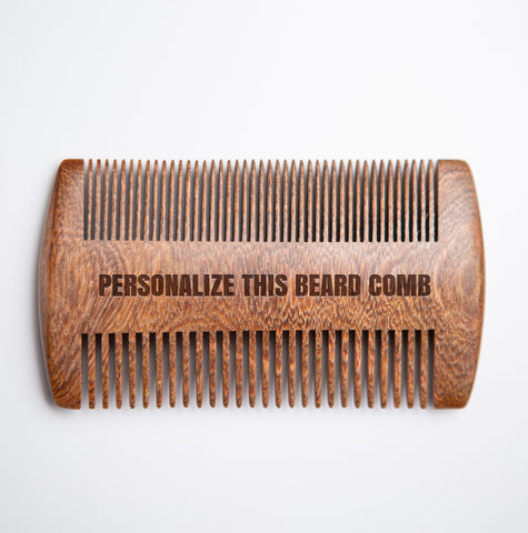 Personalized Beard Comb