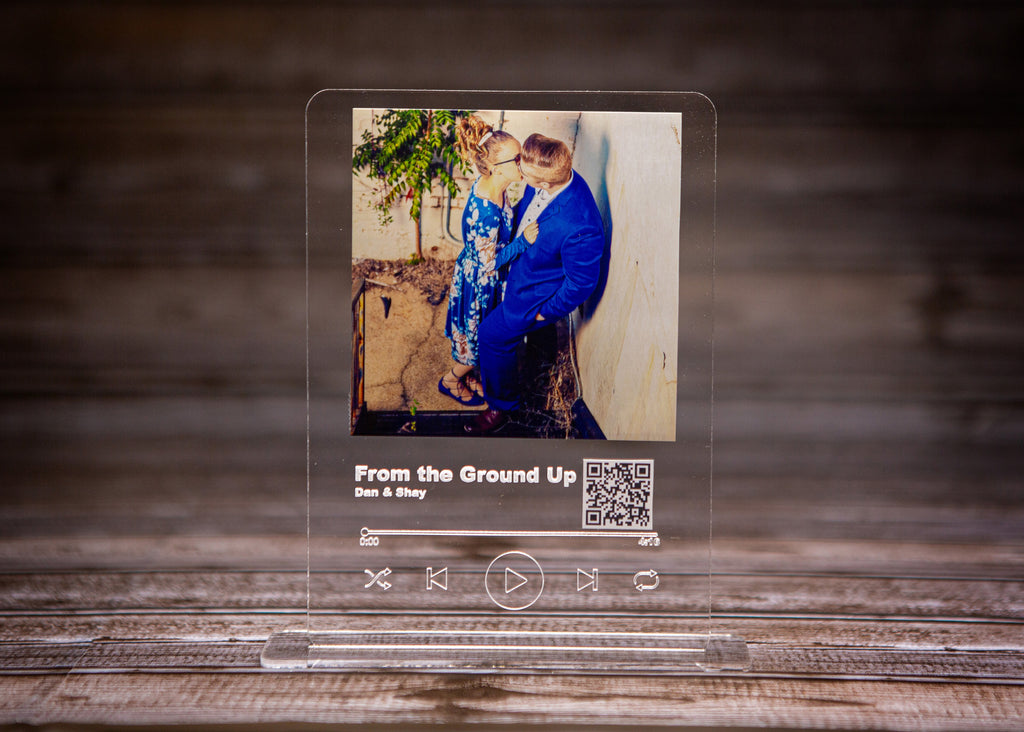 Personalized Acrylic Music Plaque – Malone Custom Designs